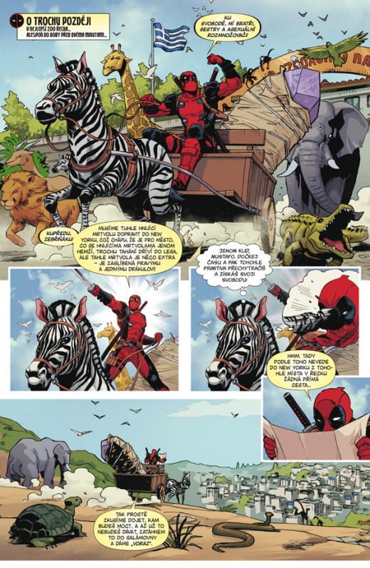 Ukázka komiksu Ukázka komiksu