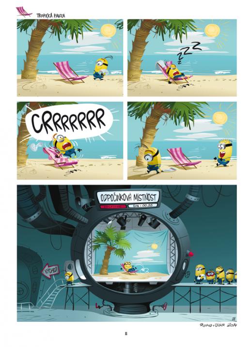 Ukázka komiksu Ukázka komiksu