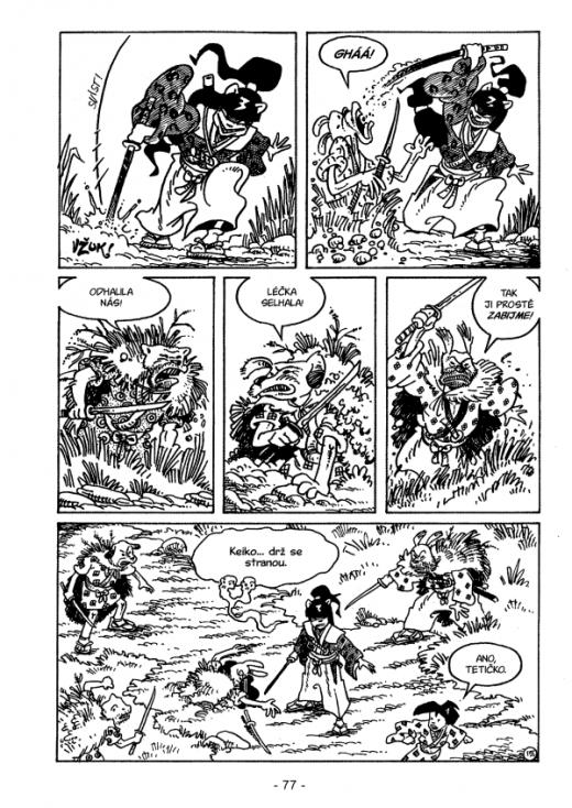 Ukázka komiksu Ukázka komiksu